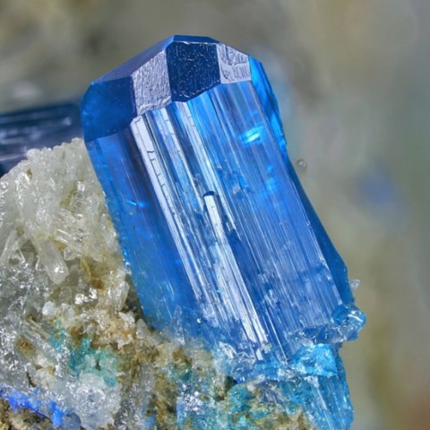 Calédonite de Mammoth-St-Antony Mine, Arizona, USA © Carsten Slotta