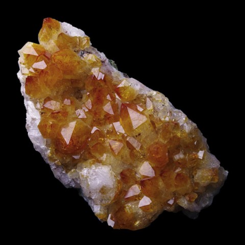 Citrine chauffée du Brésil