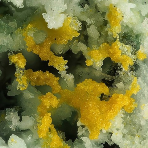 Copiapite de Clara Mine, Allemagne © Stephan Wolfsried