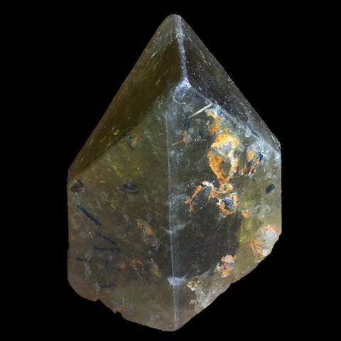 Hingganite-(Y) de Zagi Mountain, Peshawar, Pakistan © Martin Slama