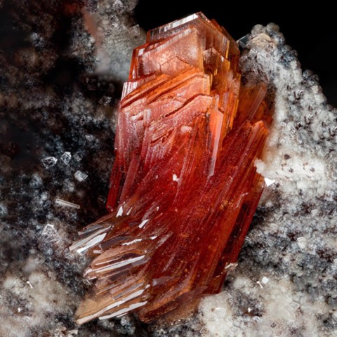 Montgomeryite de Tip Top Mine, Dakota du Sud, USA © Jason B. Smith