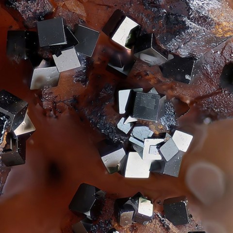 Murdochite de Dos Adrianas Mine, Atacama, Chili © Elmar Lackner