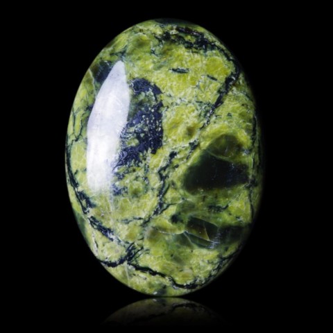 Cabochon de serpentine