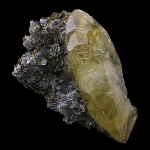 Calcite de Sweetwater, Mine, Viburnum Trend District, Reynolds Co., Missouri, USA