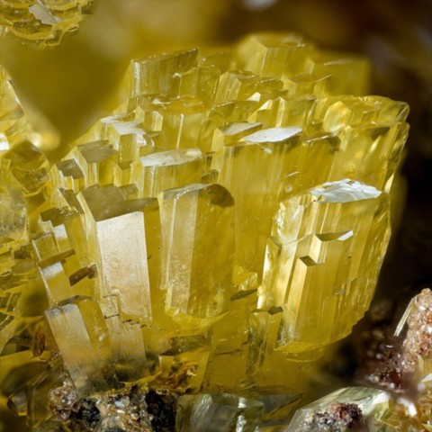 Paradamite de Ojuela Mine, Mapimi, Durango, Mexique © Jason B. Smith