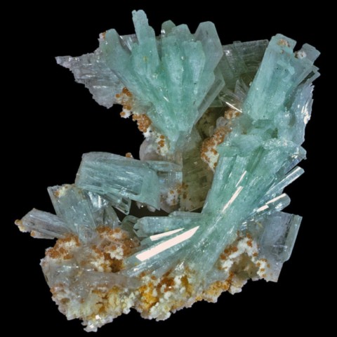 Paravauxite de Llallagua, Potosi, Bolivie © Rock Currier