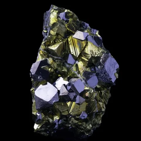 ​Chalcopyrite et galène de Madan, Bulgarie