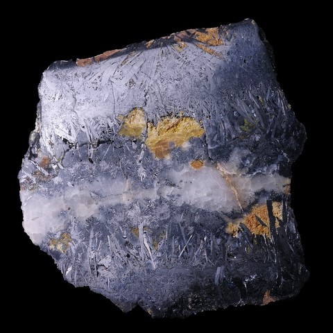 Wolframite d'Echassières, Allier, France