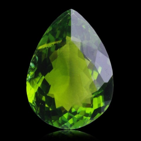 Verdélite facettée de 1,53 ct du Mozambique