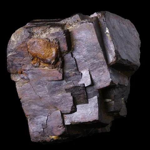 Goethite et pyrite de La Morte,Isère, France 