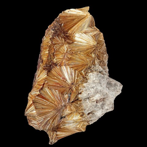 Pyrophyllite de Indian Gulch Mine, Californie, USA © Rob Lavinsky