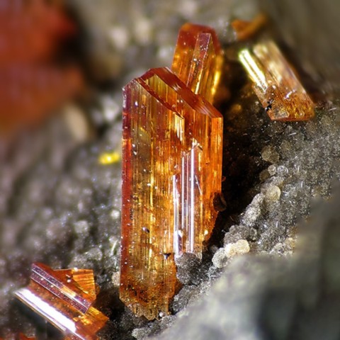 Raspite de Broken Hill Proprietary Mine, Australie © Christian Rewitzer