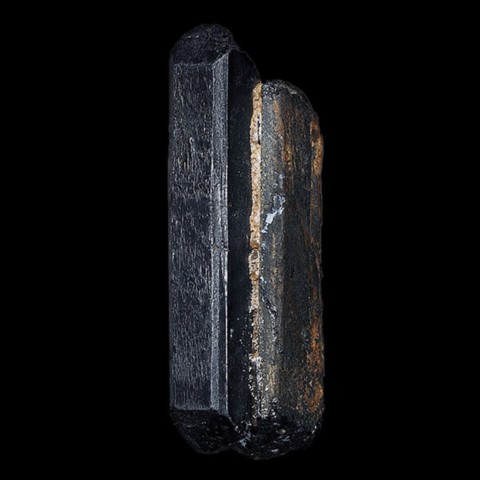 Samarskite de Pit No. 50, Ilmen, Russie © Christof Schäfer