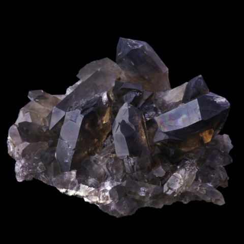 Quartz fumé des alpes suisses