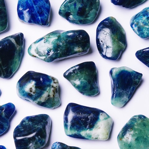 Agate blue lace en pierres roulées - Energie, Chakra, Bien-être, Spiritualité, Esotérisme