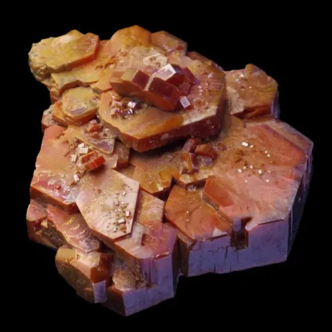 Vanadinite de Mibladen, Maroc