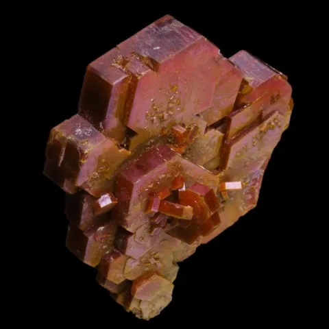 Vanadinite de Mibladen, Maroc