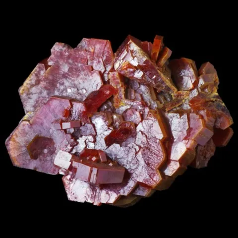 Vanadinite de Mibladen, Maroc