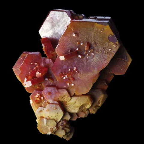 Vanadinite de Mibladen, Maroc