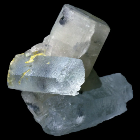 Apatite et aigue-marine de Chamachhu Pegmatites, Pakistan