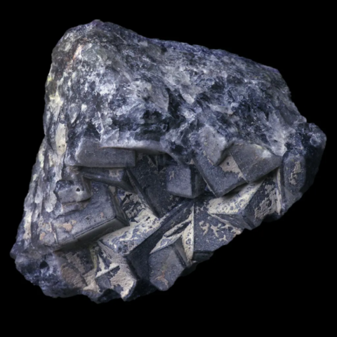 Fluorine de Chaillac, Indre, France