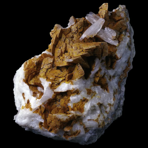 Strontianite de Trimouns, Ariège, France