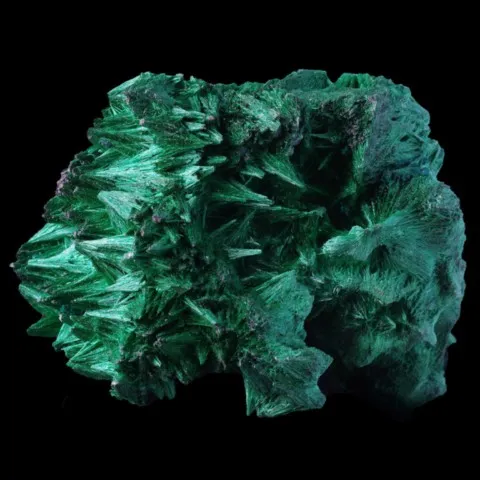 Malachite fibreuse du Congo