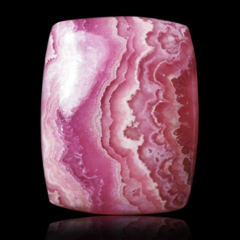 Rhodochrosite d'Argentine en cabochon