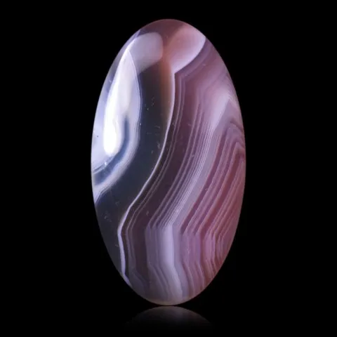 Agate du Botswana en cabochon