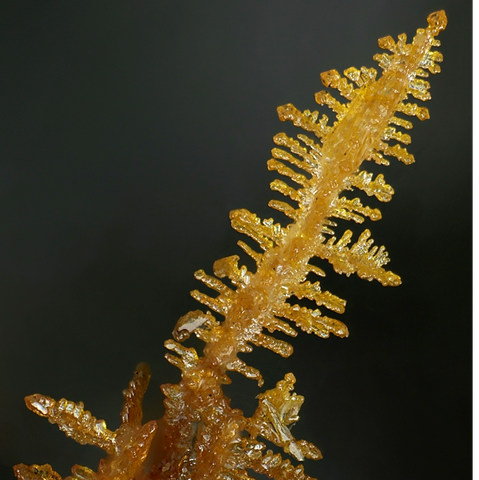 Bindheimite néoformée de Genna zinc melter slag, Allemagne © Michael Förch