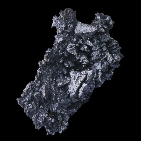 Acanthite cristaux