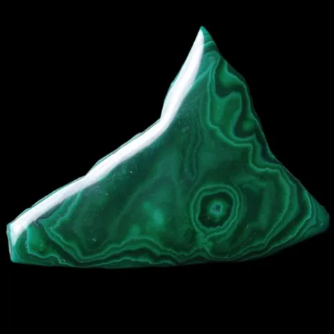 Malachite polie du Congo