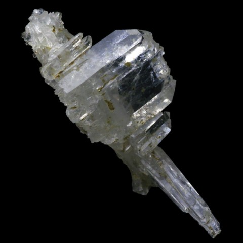 Quartz à âme de St-Pons, Alpes-de-Haute-Provence, France