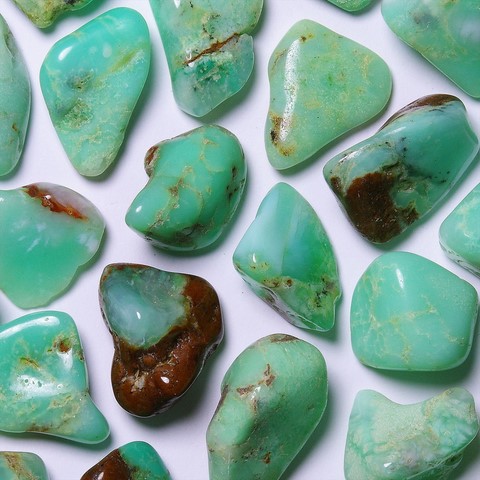 Chrysoprase Chakra du coeur - ANAHATA - Détox, foie, tension, coeur, accouchement, fertilité, stress, compassion, jalousie, concentration