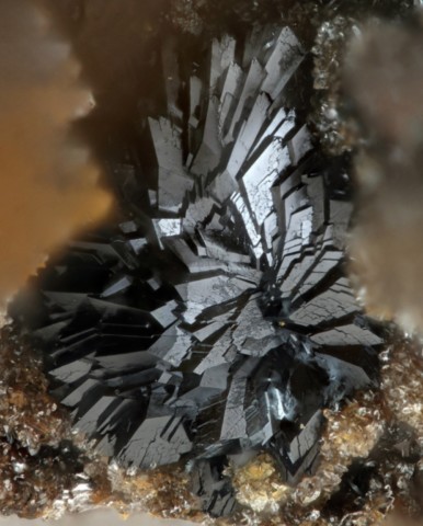 Kentrolite de Big Chief Mine, Nouveau-Mexique, USA © Jerry Cone
