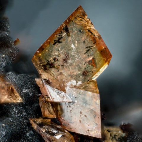 Leucophosphite de Tip Top Mine, Dakota du Sud, USA © Jason B. Smith
