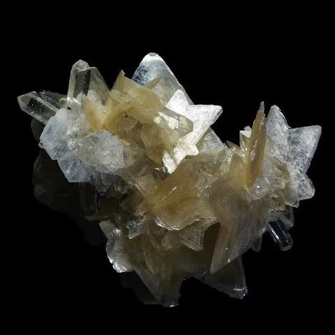 Muscovite étoilée de Genipupo, Itinga, Minas Gerais, Brésil