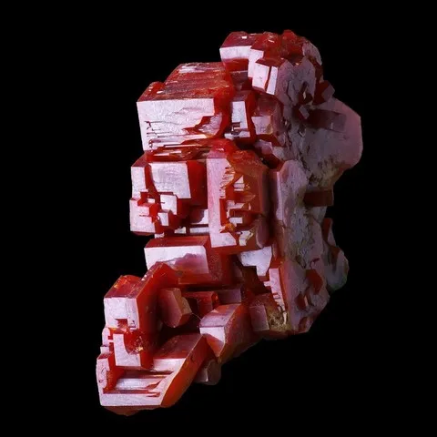 Vanadinite de Mibladen, Maroc