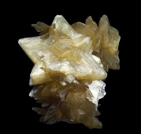 Muscovite étoilée de Genipupo, Itinga, Minas Gerais, Brésil