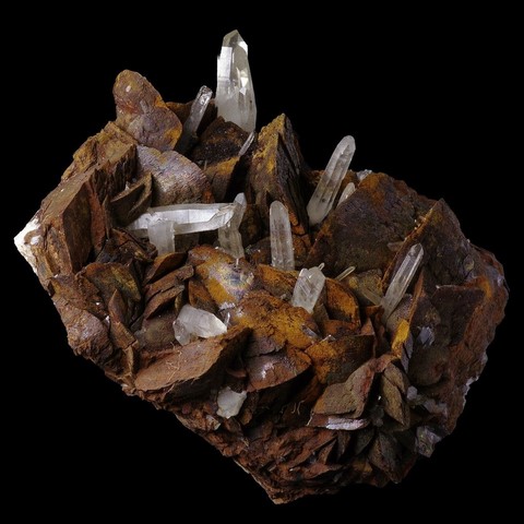 Sidérite et quartz d'Allevard, Isère, France