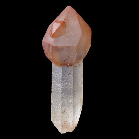 Sceptre de quartz hématoïde de Madagascar
