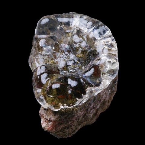 Opale hyalite amorphe