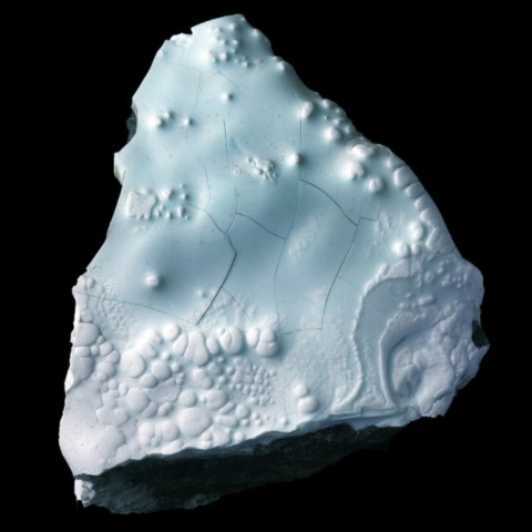 Hydrozincite bleutée des Malines, Gard, France
