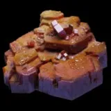 Vanadinite de Mibladen, Maroc