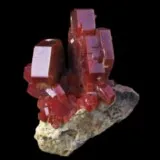 Vanadinite de Mibladen, Maroc