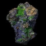 Pyromorphite de La Maladrerie, Aveyron, France