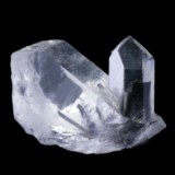 Quartz à brookite du Pakistan