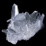 Quartz irradié de l'Arkansas, USA