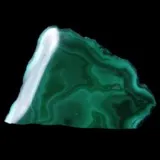 Malachite polie du Congo